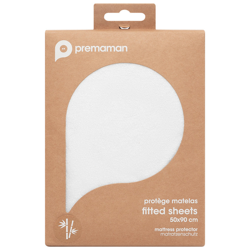 Alèse protège matelas en éponge bouclette 50x90 cm pour cododo - Prémaman