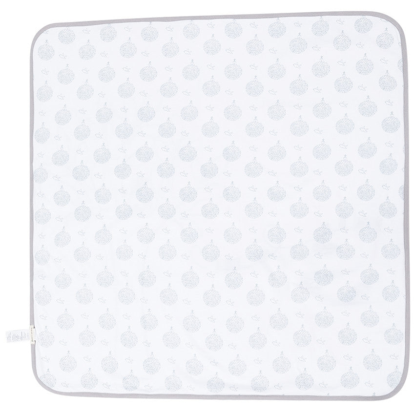 Couverture en jersey et ottoman 80x80 cm - Prémaman