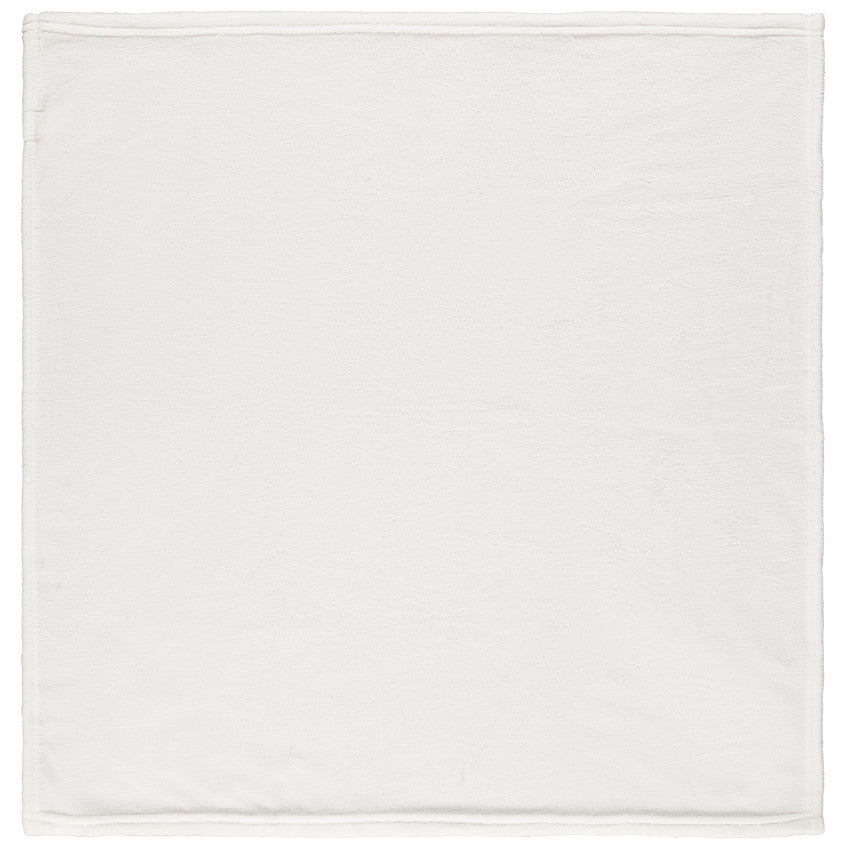 Couverture en sherpa unie 75 x 75 cm - Prémaman
