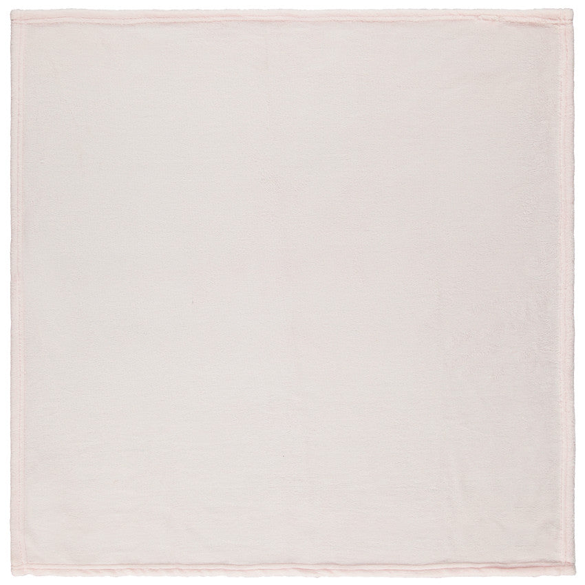 Couverture en sherpa unie 75 x 75 cm - Prémaman