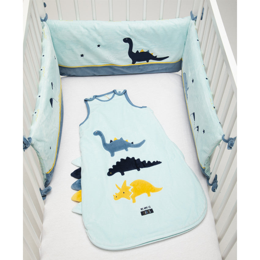 Tour de lit 3 pans Mes amis les dinos - Prémaman
