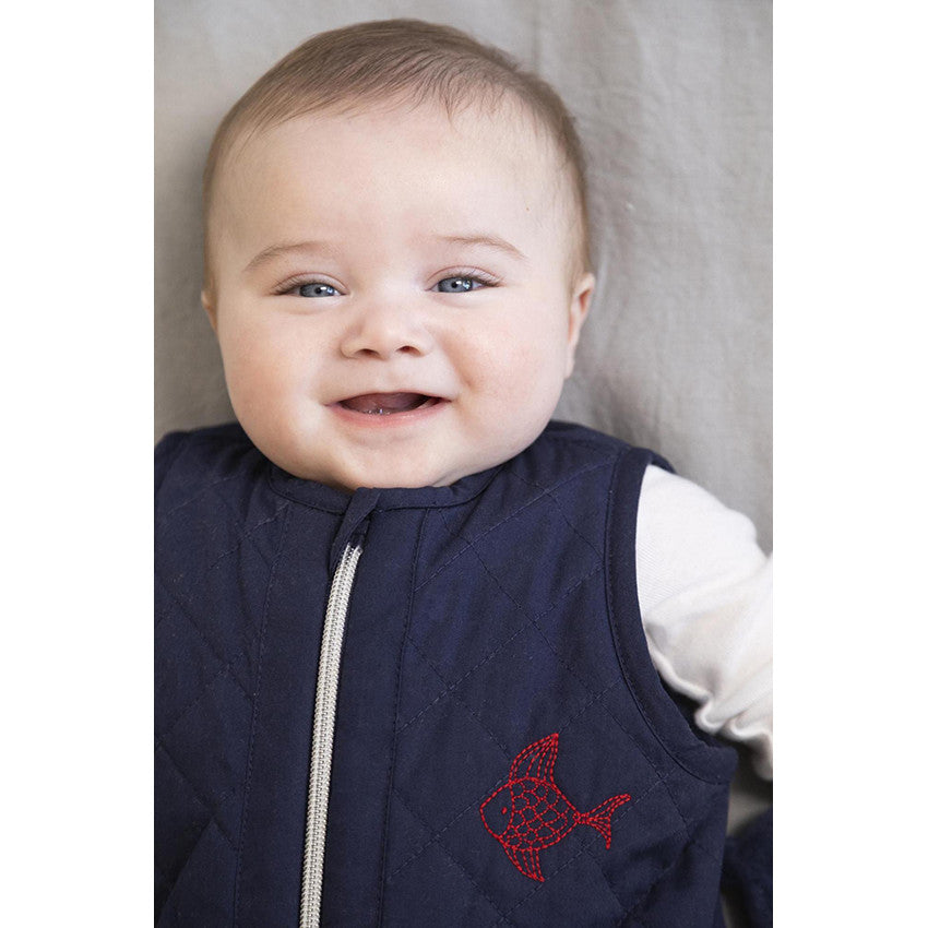 Gigoteuse sans manches matelassée en coton TOG 2.5 - Prémaman