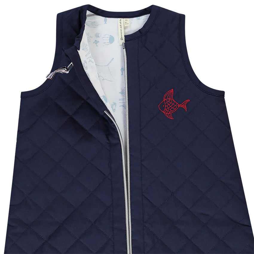 Gigoteuse sans manches matelassée en coton TOG 2.5 - Prémaman