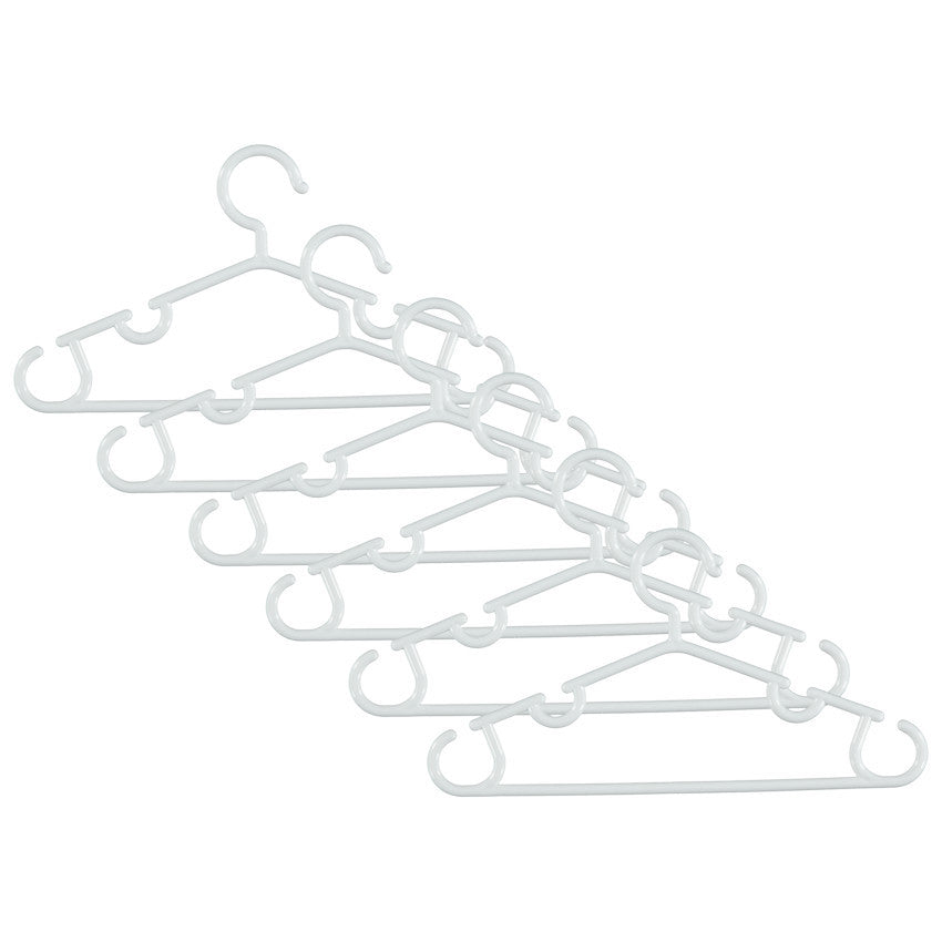 Lot de 6 cintres - Blanc - Prémaman