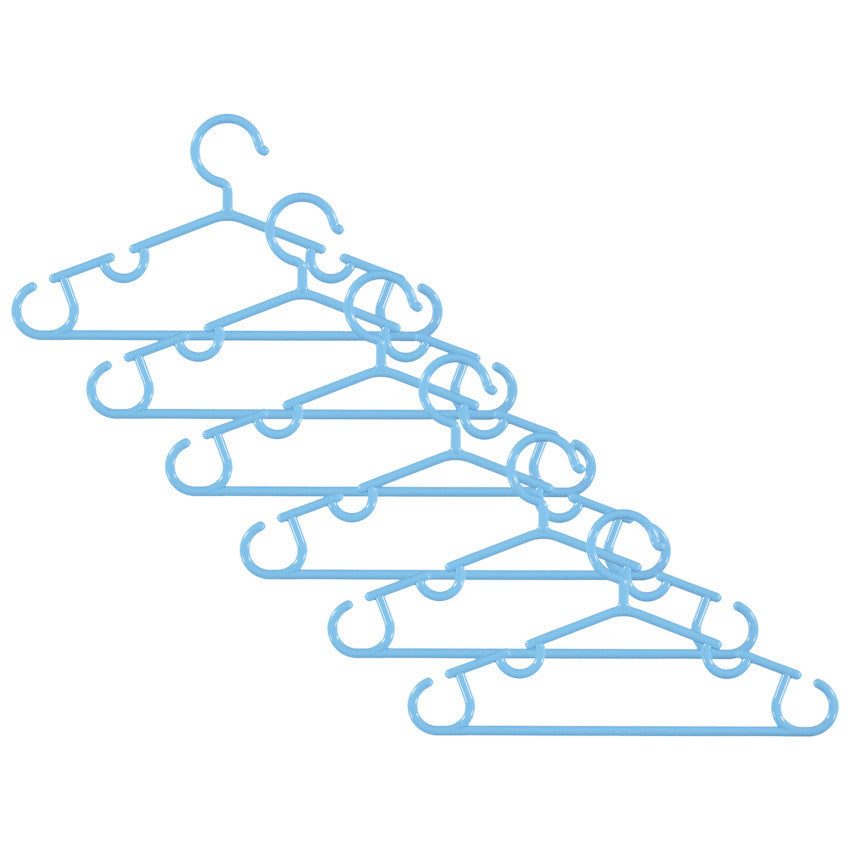 Lot de 6 cintres - Bleu - Prémaman