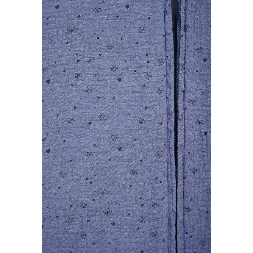 Gigoteuse TOG 2 imprimé cœurs en gaze de coton - Prémaman