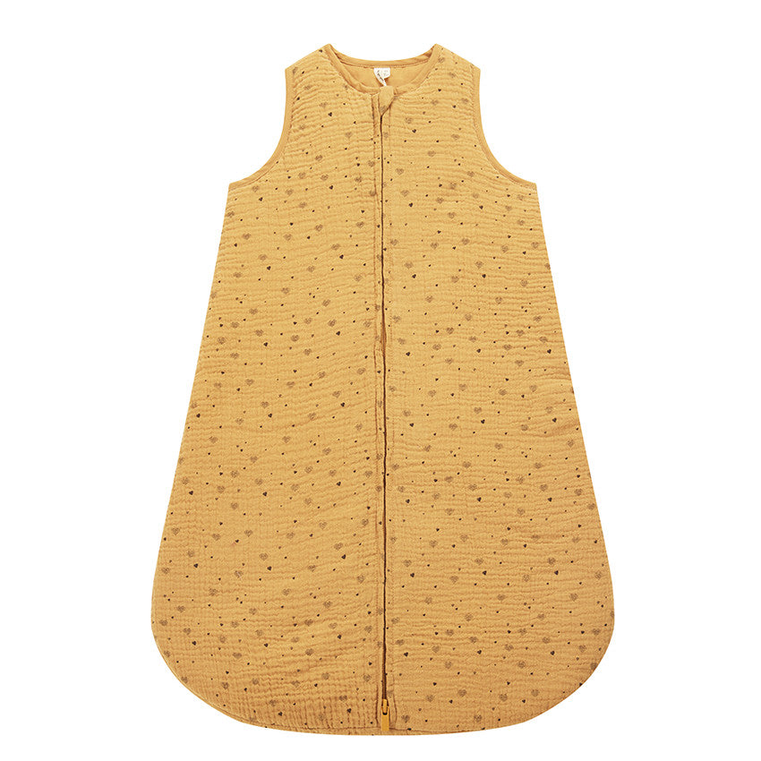 Gigoteuse TOG 2 imprimé cœurs en gaze de coton - Prémaman