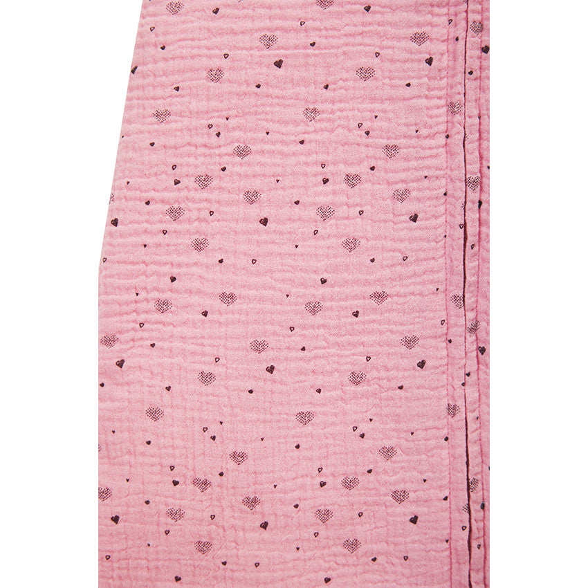 Gigoteuse TOG 2 imprimé cœurs en gaze de coton - Prémaman