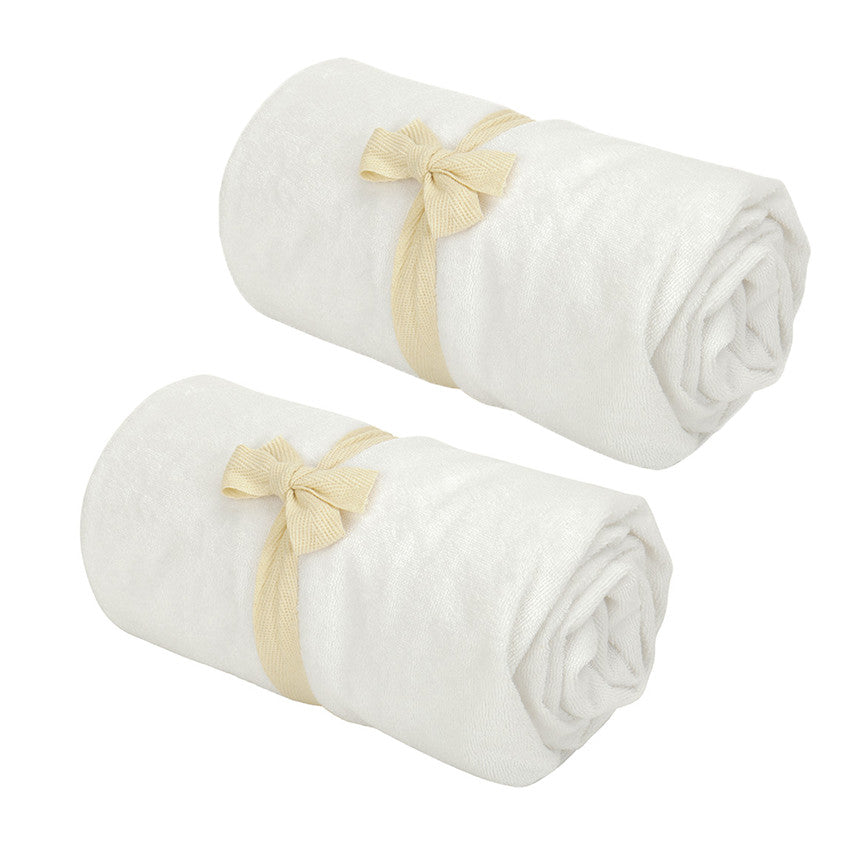 Lot de 2 alèses en viscose pour cododo 50 x 90 cm - Prémaman