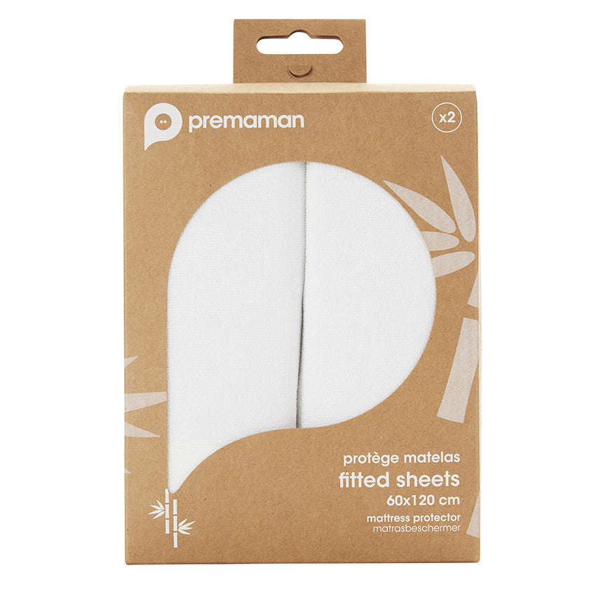 Lot de 2 alèses 60 x 120 cm - Prémaman