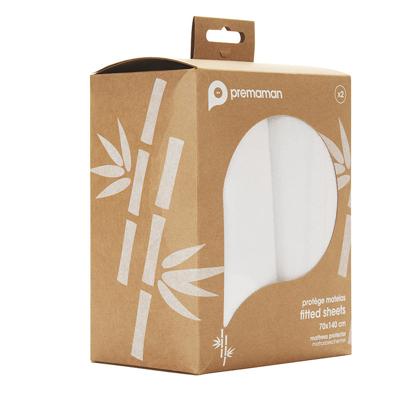 Lot de 2 alèses 70 x 140 cm - Prémaman