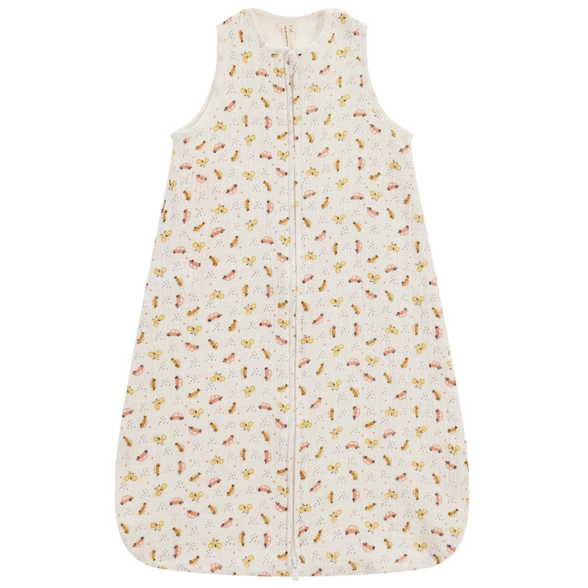 Gigoteuse sans manches imprimé voitures TOG 0.5 - Prémaman