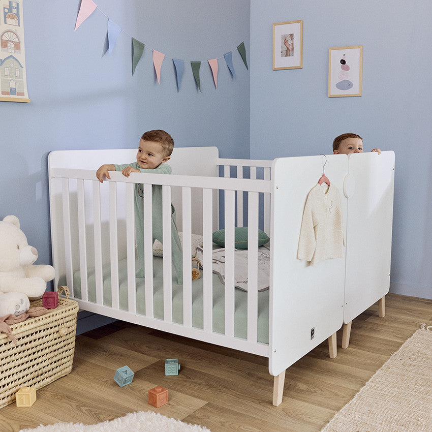 Kit Duo Jumeaux pour lits Noah en 60 x 120 cm - Prémaman