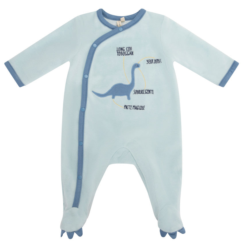 Dors-bien en velours Mes Amis les Dinos pour bébé garçon - Prémaman