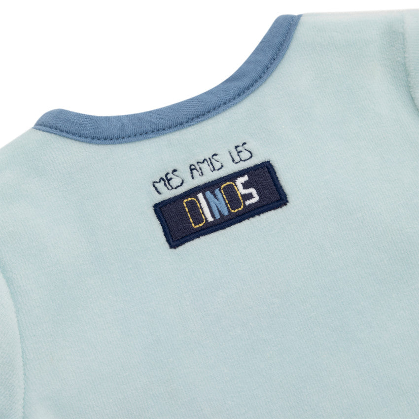 Dors-bien en velours Mes Amis les Dinos pour bébé garçon - Prémaman