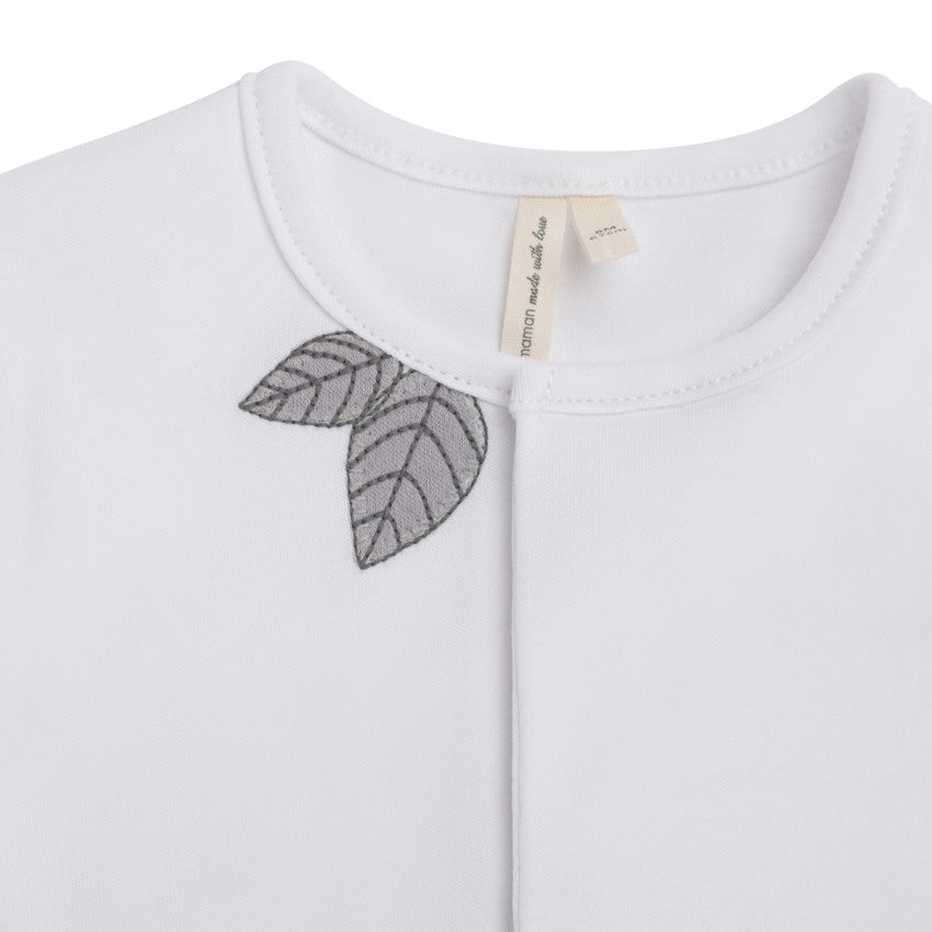 Dors-bien interlock motif oiseau pour bébé fille - Prémaman