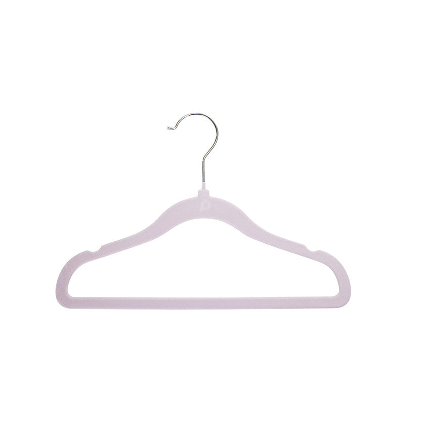 Lot de 6 cintres en velours lavande - Prémaman