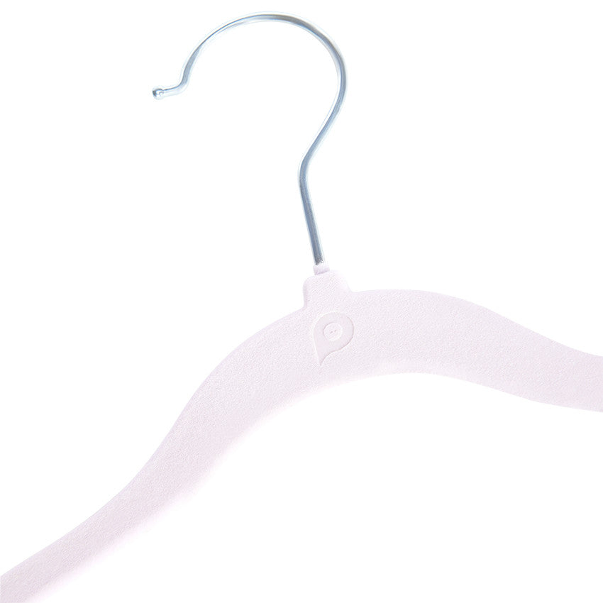 Lot de 6 cintres en velours lavande - Prémaman