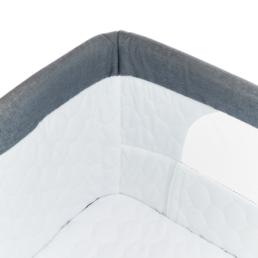 Berceau cododo à roulettes Bisoo gris - Prémaman