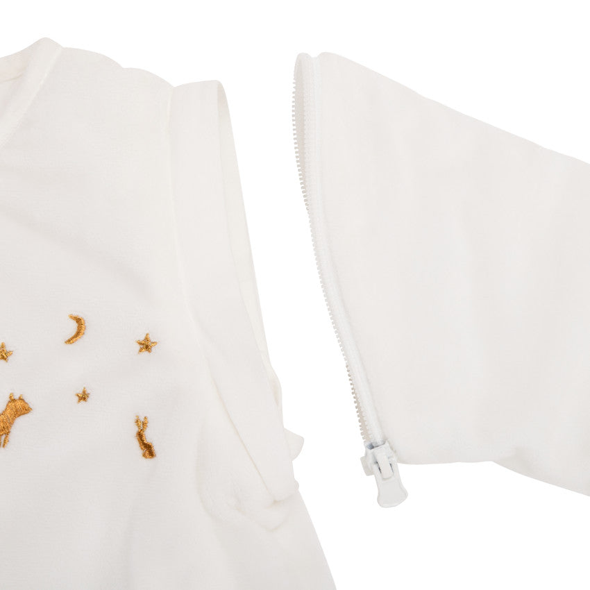Detachable sleeve sleeping bag TOG 3.5 fox embroidery - Premaman