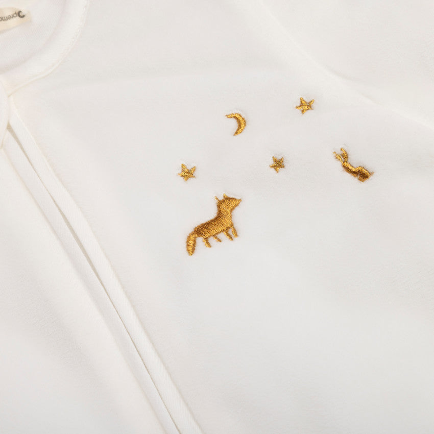 Gigoteuse à manches amovibles TOG 3.5 broderie renard - Prémaman