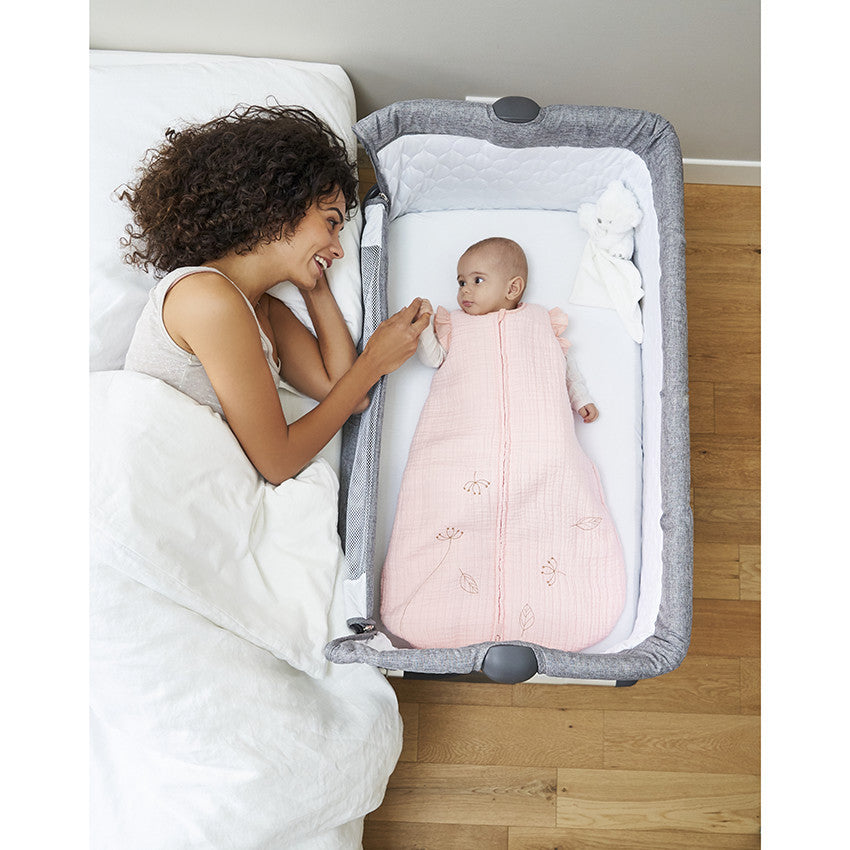 Berceau cododo Calinoo gris - Prémaman