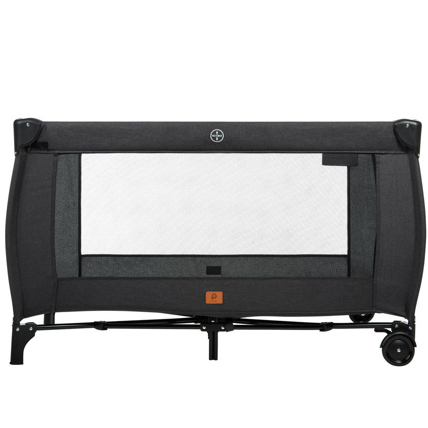 Lit de voyage avec accessoires Top All In noir - Prémaman