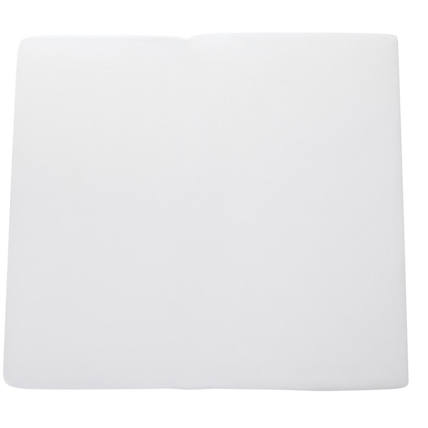 Noah fitted sheet for twin bed 120 x 130 cm white - Prémaman