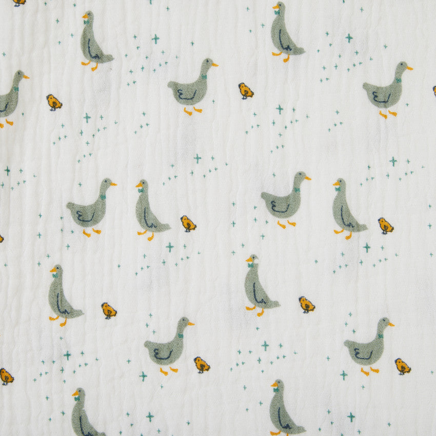 Gigoteuse sans manches TOG 0.5 imprimé oies T3 - Prémaman