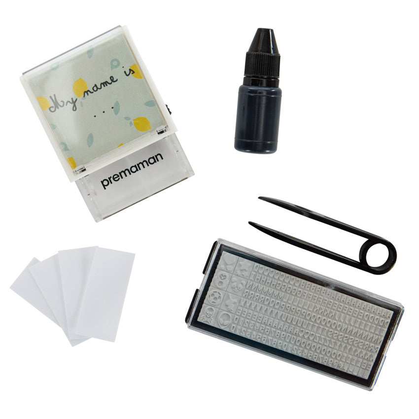 Tampon encreur textile personnalisable - Prémaman