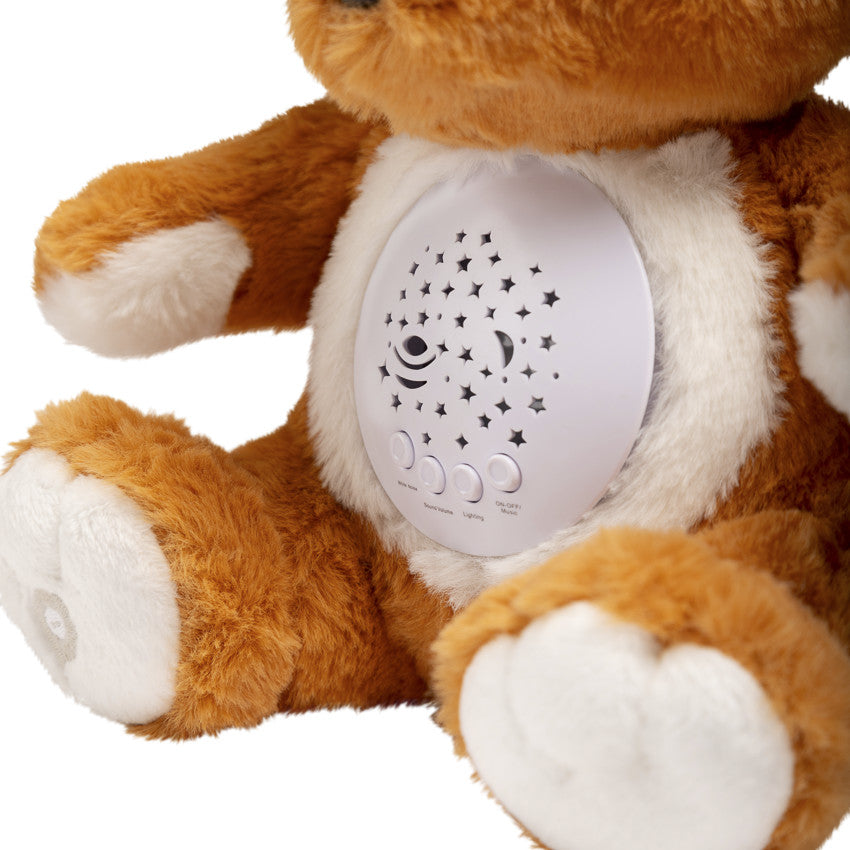 Peluche veilleuse avec projecteur Gaspard le renard - Prémaman