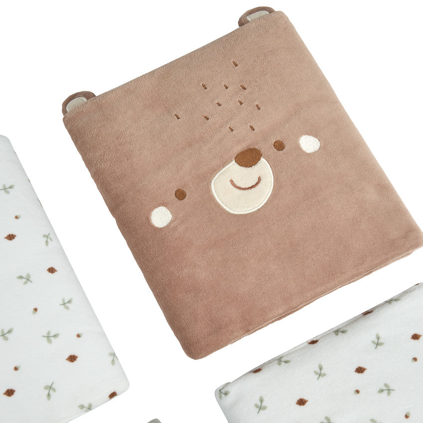 Lot de 6 protèges-barreaux scratchés Roi des Forêts - Prémaman