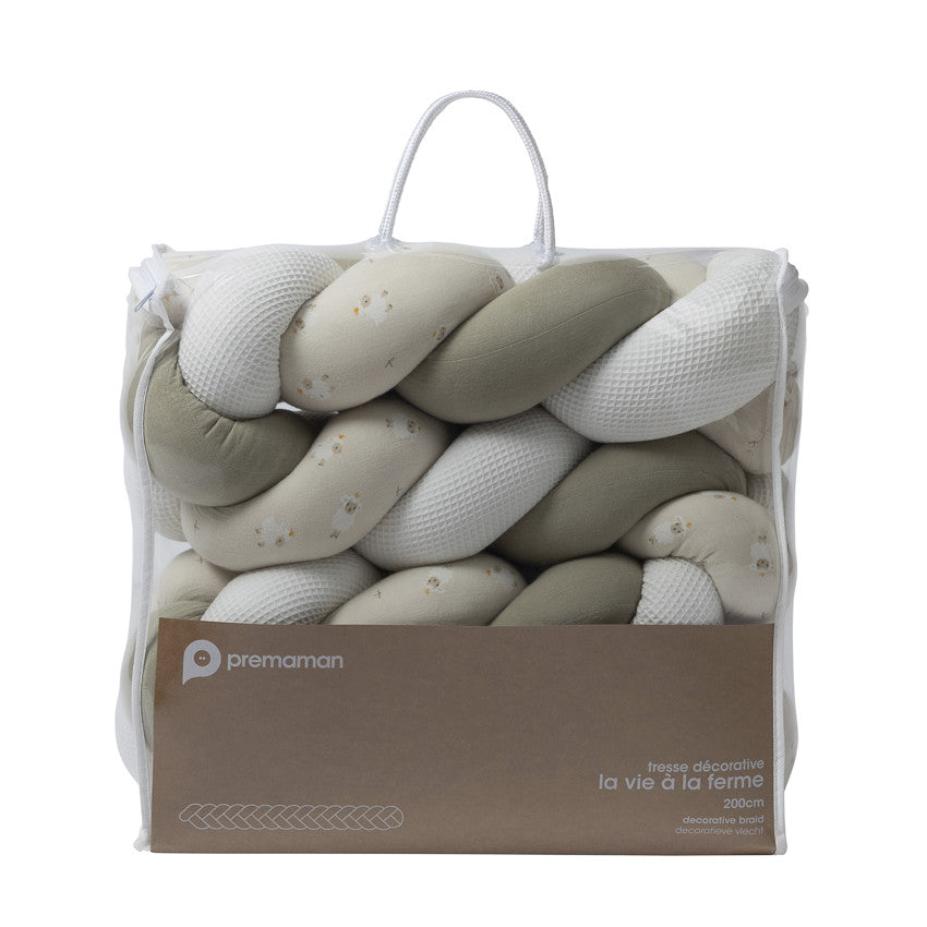 Tresse décorative 200 cm La Vie à la Ferme - Prémaman