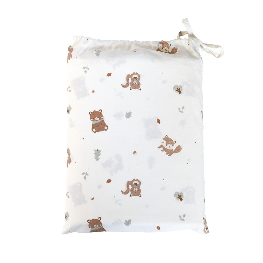 Duvet cover with pillowcase 60 x 120 cm Forest King - Prémaman