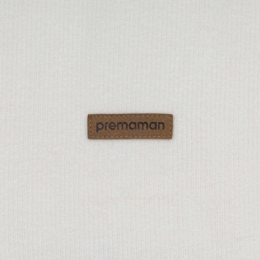 Gigoteuse sans manches T3 en velours côtelé TOG 3.5 blanc - Prémaman