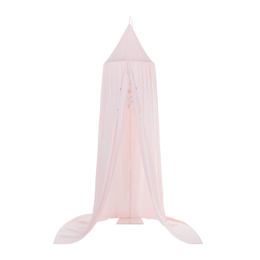 Ciel de lit en gaze de coton - Rose - Prémaman