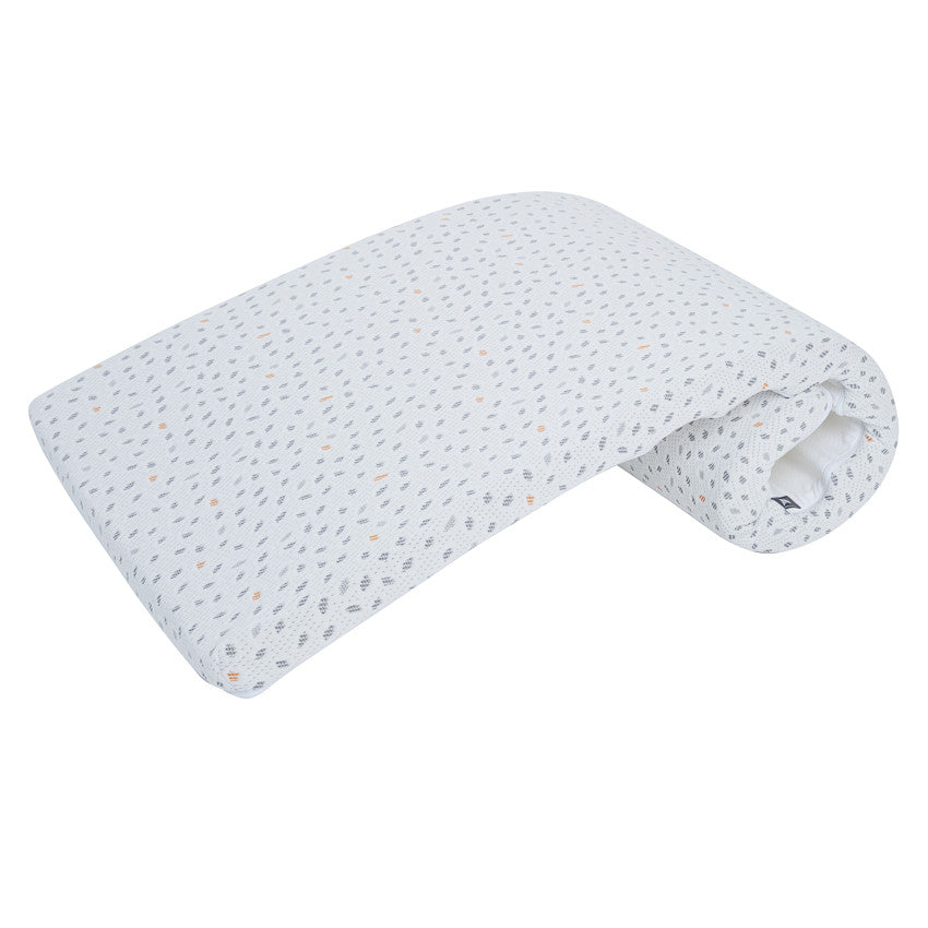 Matelas de voyage enroulé 60 x 120 cm imprimé - Prémaman