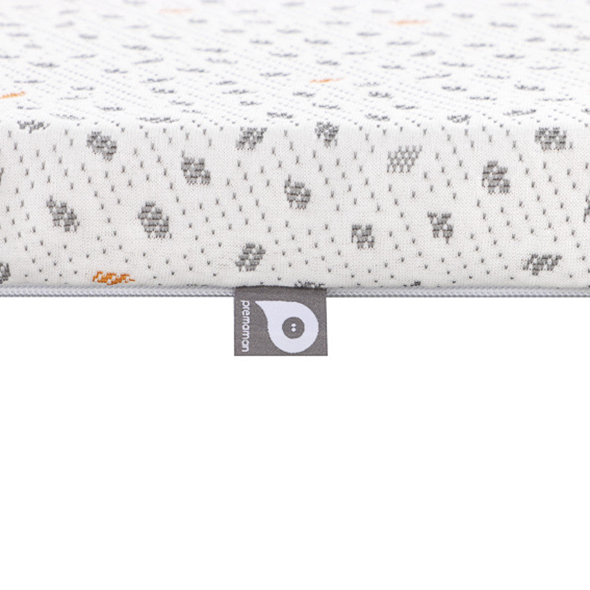 Roll-up travel mattress 60 x 120 cm printed - Prémaman