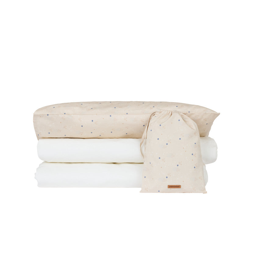 Dreamer Stripe Duvet Cover & Pillowcase Bed Set - Maternity
