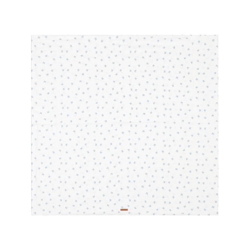 Cotton gauze blanket 100 x 100 cm - Tiny Flowers - Prémaman