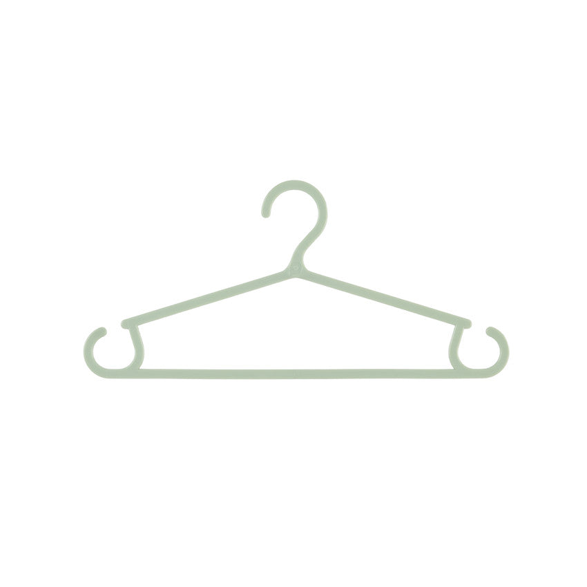 Set of 6 baby hangers - Green - Prémaman