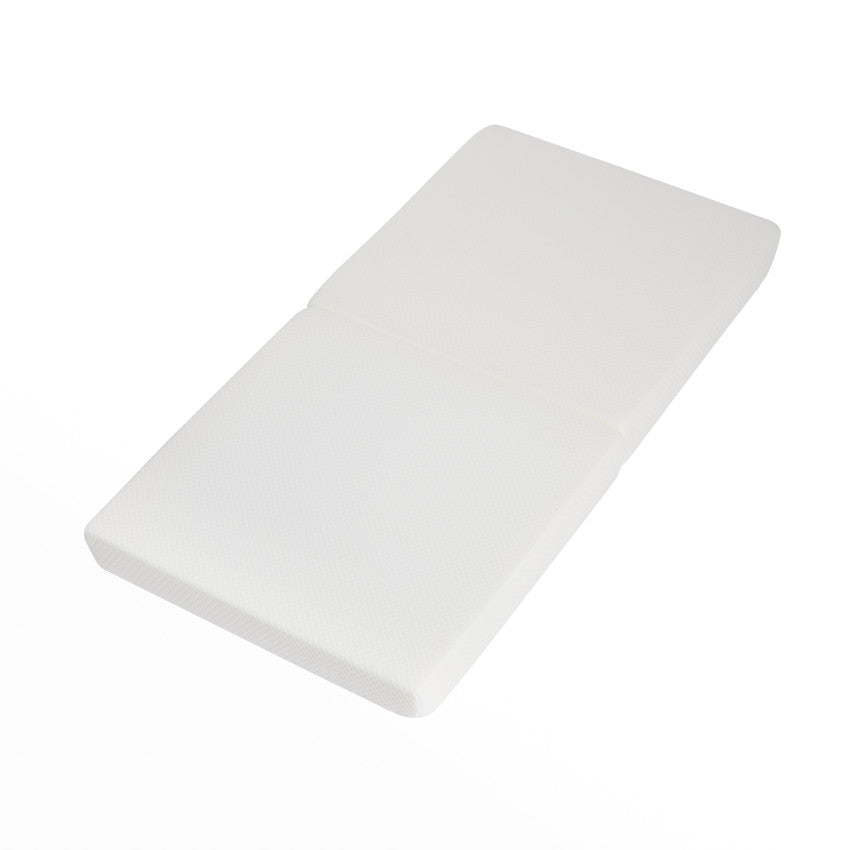 Matelas de voyage pliable 60 x 120 cm blanc - Prémaman