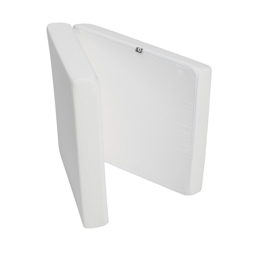 Foldable travel mattress 60 x 120 cm white - Prémaman
