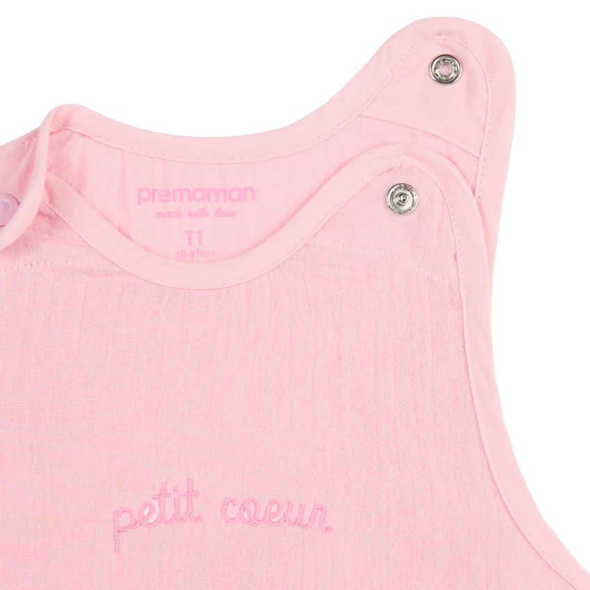 Set of 2 Sleeveless Sleep Bags TOG 0.5 Little Heart - Prémaman