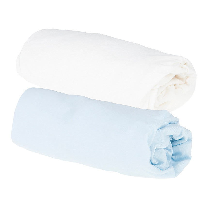 Lot de 2 draps housses - 60x120 cm - Prémaman