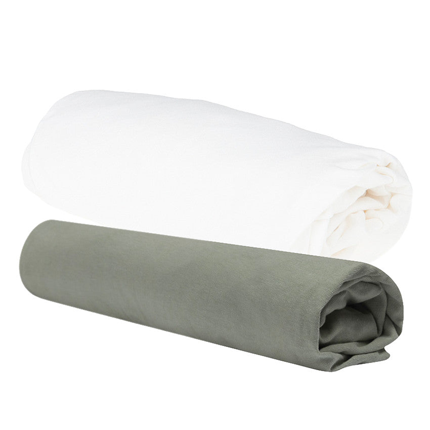 Lot de 2 draps housse - 70 x 140 cm - Prémaman