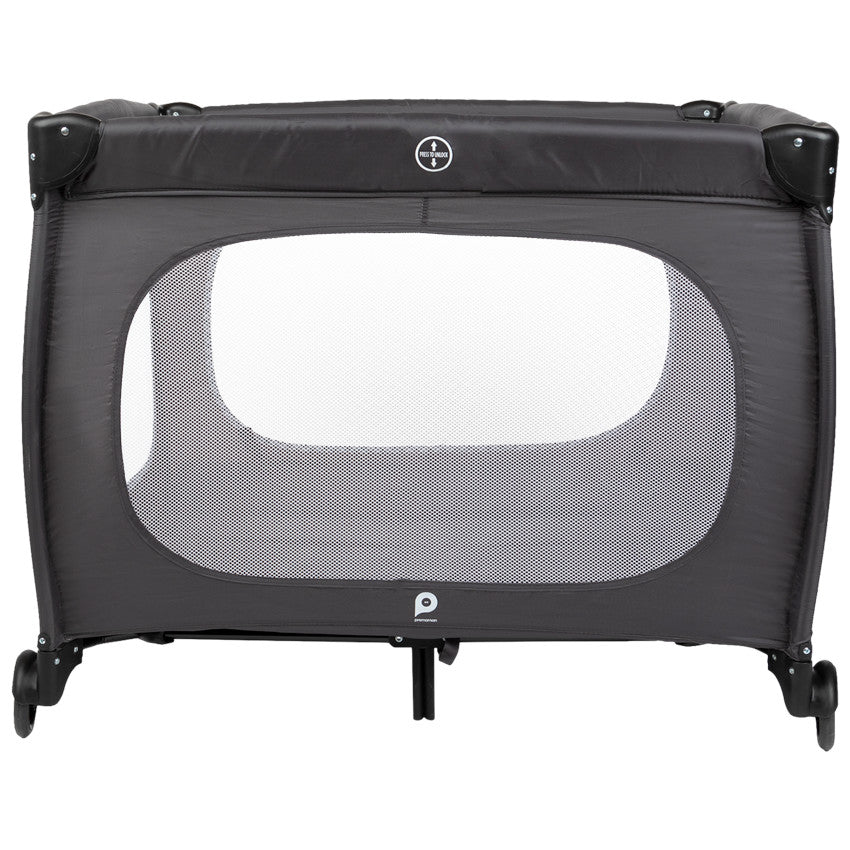 Parc à filet pliant anthracite - Prémaman