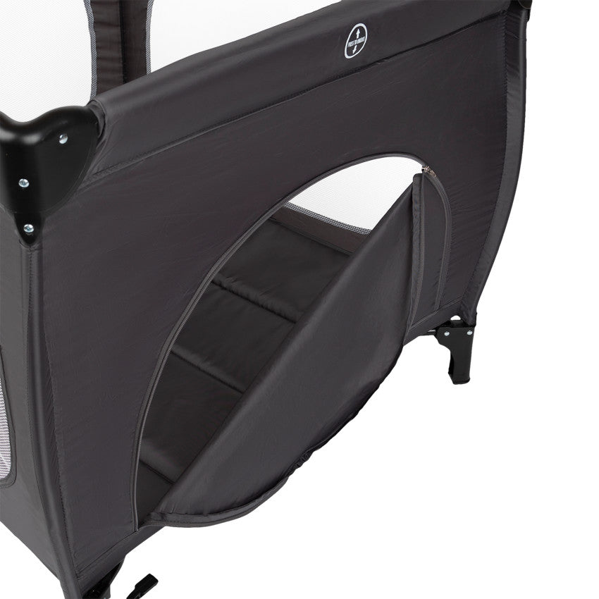 Parc à filet pliant anthracite - Prémaman