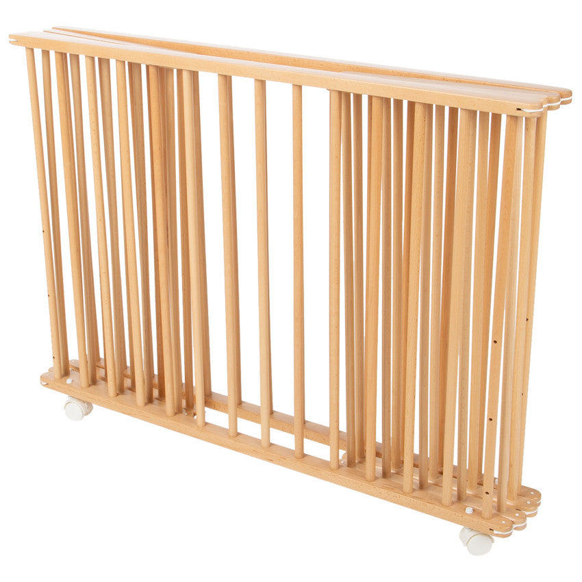 Parc pliant en bois Pocket vernis - Prémaman