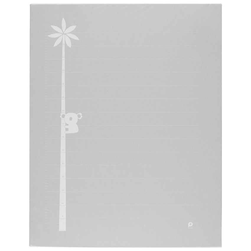 Tapis de parc avec toise Koala - Gris - Prémaman